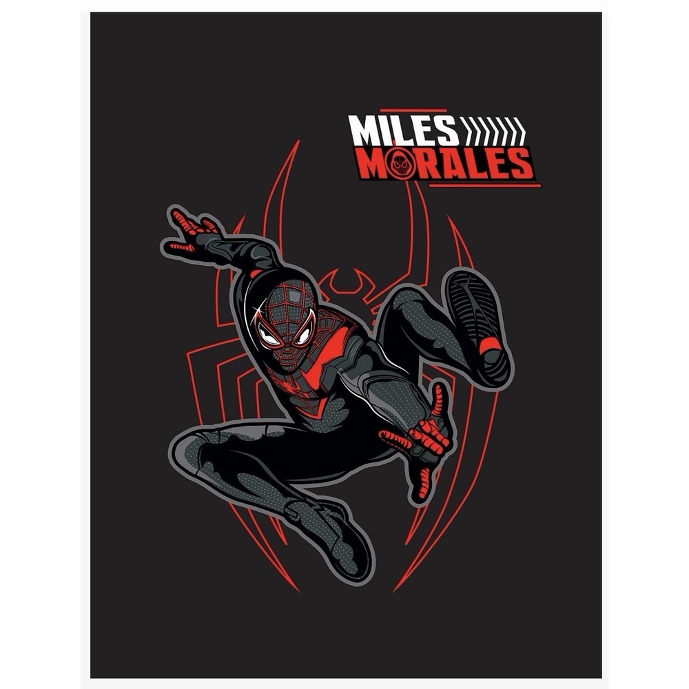 Spider-Man Boys' Toddler 2T Spider Miles Short Sleeve T-Shirt - Picture 3 of 3